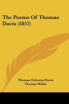 portada the poems of thomas davis (1857) (en Inglés)