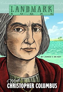 portada Meet Christopher Columbus (Landmark Books) (en Inglés)