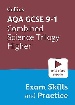 portada Collins GCSE Science 9-1 -- Aqa GCSE 9-1 Combined Science Trilogy Higher Exam Ski: Interleaved Command Word Practice
