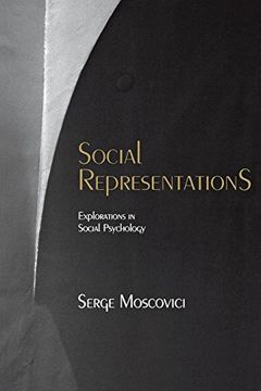 portada Social Representations: Explorations in Social Psychology (en Inglés)