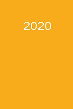 portada 2020: Zeit Planer 2020 a5 Orange (en Alemán)