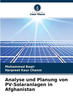 portada Analyse und Planung von PV-Solaranlagen in Afghanistan (en Alemán)