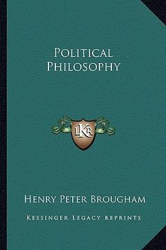 portada political philosophy (en Inglés)