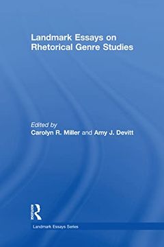 portada Landmark Essays on Rhetorical Genre Studies (en Inglés)