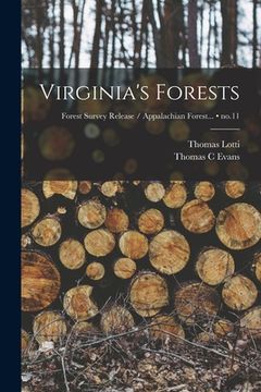 portada Virginia's Forests; no.11 (en Inglés)