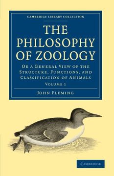 portada The Philosophy of Zoology 2 Volume Paperback Set: The Philosophy of Zoology: Volume 1 Paperback (Cambridge Library Collection - Zoology) (en Inglés)
