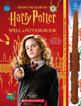portada Harry Potter Spell and Potion Book: Official Book of Spells, Potions, and Creatures (en Inglés)