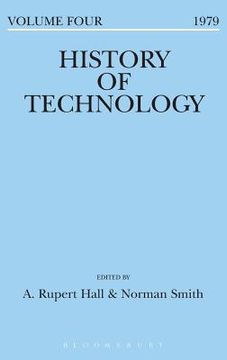 portada History of Technology Volume 4 (en Inglés)