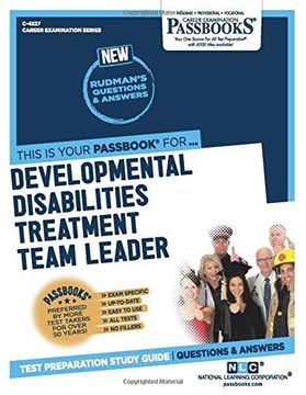 portada Developmental Disabilities Treatment Team Leader (en Inglés)