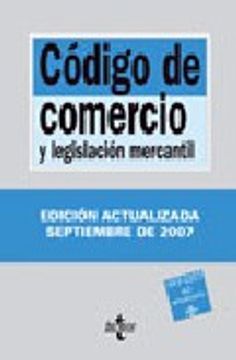 portada Codigo de Comercio y Legislacion Mercantil (23ª Ed. )