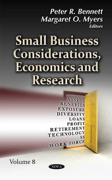 portada Small Business Considerations, Economics & Research: Volume 8 (Small Business Considerations, Economics and Research)