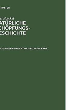 portada Allgemeine Entwickelungs-Lehre (in German)