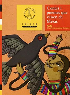 portada Contes i poemes que vénen de Mèxic (La bicicleta groga)