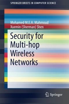 portada Security for Multi-Hop Wireless Networks (Springerbriefs in Computer Science) (en Inglés)