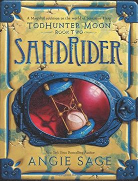 portada TodHunter Moon, Book Two: SandRider (World of Septimus Heap) (in English)