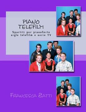 portada Piano Telefilm: Spartiti Per Pianoforte Sigle Telefilm E Serie TV (en Italiano)