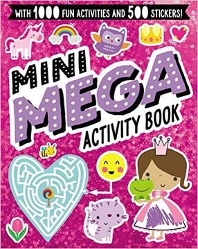 portada Mini Mega Activity Book (Pink) (in English)