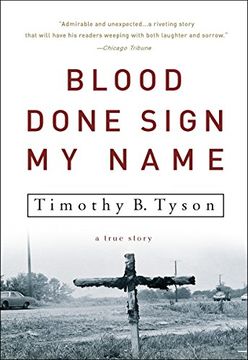 portada Blood Done Sign my Name: A True Story (en Inglés)