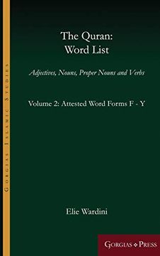 portada The Quran: Word List (Volume 2) (Gorgias Islamic Studies) (en Inglés)