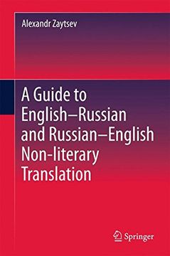 portada A Guide to English-Russian and Russian-English Non-Literary Translation (Springerbriefs in Linguistics) 