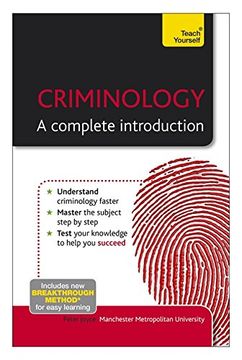 portada Criminology: A Complete Introduction (Teach Yourself) 