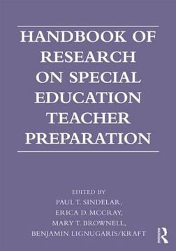 portada handbook of research on special education teacher preparation (en Inglés)