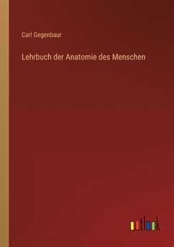 portada Lehrbuch der Anatomie des Menschen (in German)