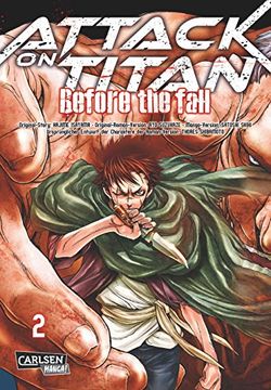 portada Attack on Titan - Before the Fall 02 (en Alemán)