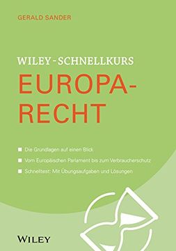 portada Wiley-Schnellkurs Europarecht (in German)