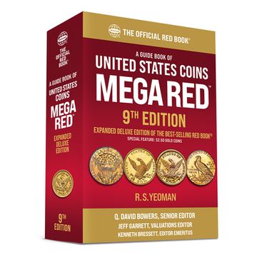 portada The Official Red Book a Guide Book of United States Coins, Mega Red (en Inglés)