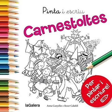 portada Pinta i Escriu Carnestoltes (en Catalá)