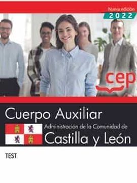 portada Cuerpo Auxiliar Administracion de la Comunidad de Castilla y Leon. Test