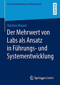 portada Der Mehrwert von Labs als Ansatz in Führungs- und Systementwicklung (en Alemán)