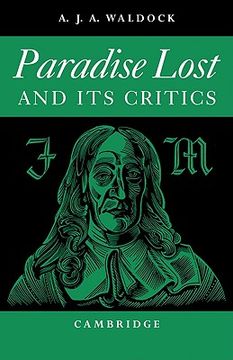 portada Paradise Lost: And its Critics (in English)
