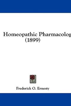 portada homeopathic pharmacology (1899) (en Inglés)