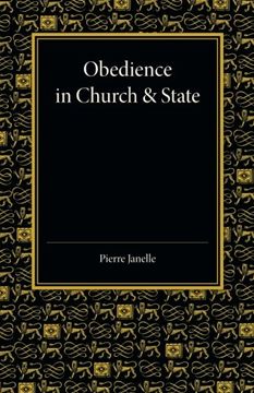portada Obedience in Church and State: Three Political Tracts (en Inglés)