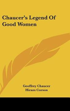 portada chaucer's legend of good women (in English)