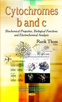 portada CYTOCHROMES B AND C BIOCHEMICAL PROPE (Protein Biochemistry, Synthesis, Structure and Cellular Functions)