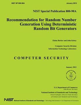portada Recommendation for Random Number Generation Using Deterministic Random Bit Generators (in English)