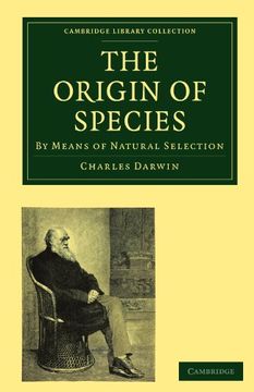 portada The Origin of Species 6th Edition Paperback (Cambridge Library Collection - Darwin, Evolution and Genetics) (en Inglés)