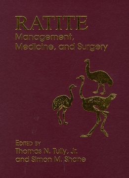 portada Ratite Management, Medicine and Surgery (in English)