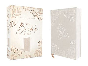 portada Holy Bible: New International Version, Bride'S Bible, Cream, Cloth Over Board, red Letter, Comfort Print 