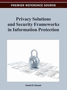 portada privacy solutions and security frameworks in information protection