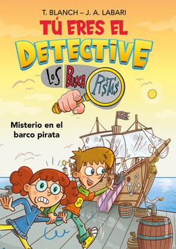 portada Misterio en el Barco Pirata [Los Buscapistas 2] (in Spanish)