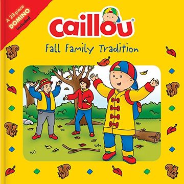portada Caillou: Fall Family Tradition: Picture Dominoes Included (Playtime) (en Inglés)