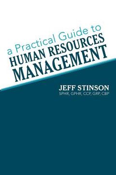 portada a practical guide to human resources management
