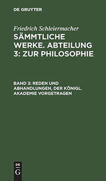 portada Reden und Abhandlungen, der Königl. Akademie Vorgetragen (en Alemán)