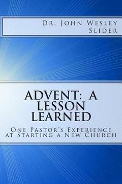portada Advent: A Lesson Learned (in English)