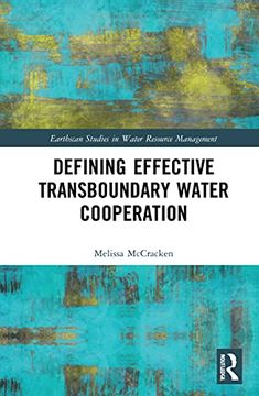 portada Defining Effective Transboundary Water Cooperation (Earthscan Studies in Water Resource Management) (en Inglés)