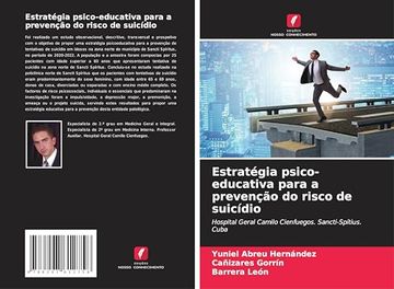 portada Estratégia Psico-Educativa Para a Prevenção do Risco de Suicídio (en Portugués)